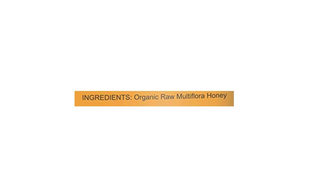 MERLION NATURALS Organic Raw Honey (Multi Flora)    Plastic Jar  300 grams